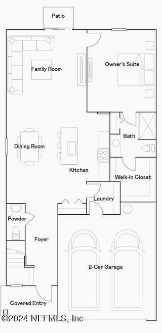 New construction  house 2854 Grand Finale St, Green Cove Springs, FL 32043 plan Georgia - image
