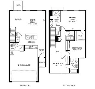New construction Townhouse house 1138 Bradford Park Dr, Ormond Beach, FL 32174 plan Oakville I - image