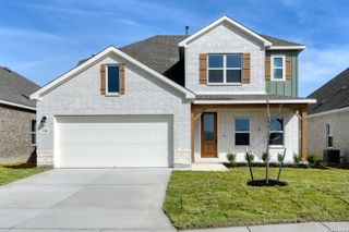 New construction Single-Family house 150 Desert Cactus, San Antonio, TX 78253 plan Jordan - image