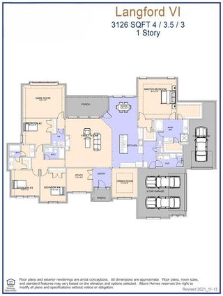 New construction  house 6601 Howell Dr, Mesquite, TX 75114 plan Langford VI - image