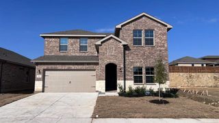 New construction house 123 Castell Ct, Rhome, TX 76078 plan GLENWOOD - image