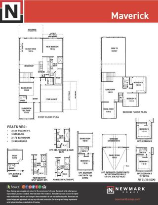 New construction Single-Family house 489 Harvest Moon Dr, Katy, TX 77493 plan Maverick - image