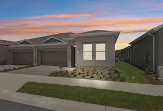 New construction Duplex house 3227 Nw 52Nd Avenue Rd, Ocala, FL 34482 plan Valletta Elevation A - image