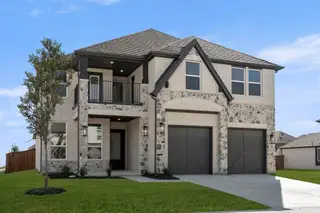 New construction Single-Family house 1701 Canals Dr, Little Elm, TX 75068 plan Princeton 2F-EW - image