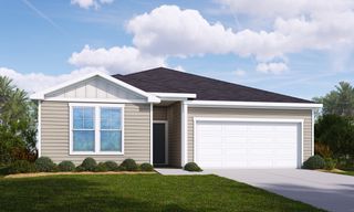 New construction Single-Family house 9 Pier Lane, Palm Coast, FL 32137 Landmark Series - Bonnet- photo