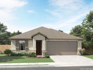 New construction Single-Family house 3032 Nash Dr, New Braunfels, TX 78132 plan The Hughes (841) - image