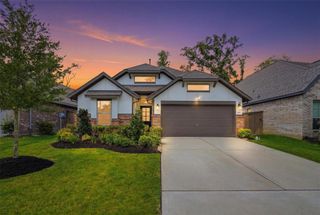 New construction Single-Family house 7475 Caprock Canyon Ln, Porter, TX 77365 plan Yorktown (1913-HV-35) - image