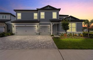 New construction Single-Family house 1599 Valier Pt, Zephyrhills, FL 33541 plan Merlot - image