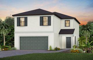 New construction Single-Family house 616 Oasis Lake Pl, Lehigh Acres, FL 33936 plan Tybee - image