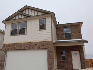 New construction Single-Family house 6702 Red Buffalo Trl, San Antonio, TX 78253 plan Larkspur - 30' Smart Series - image
