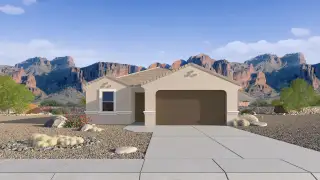 New construction Single-Family house 46593 W Stellar Dr, Maricopa, AZ 85139 plan Pelican - image
