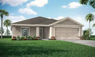 New construction Single-Family house 135 Dancing Dahlia St, Ruskin, FL 33570 plan Raychel - image