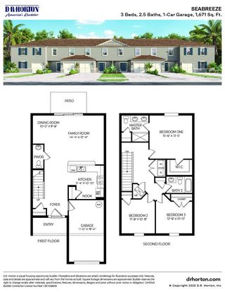 New construction  house 2738 Golden Trout Ln, Edgewater, FL 32141 plan SEABREEZE - image