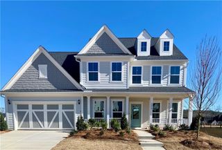 New construction Single-Family house 7266 Thistle Down Wy, Flowery Branch, GA 30542 plan Riverton - image