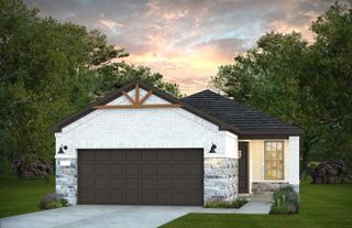 New construction Single-Family house 31714 Stately Dr, Fulshear, TX 77441 plan Contour - image