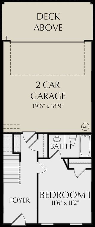 New construction Townhouse house 38 Nickel Dr, Newnan, GA 30265 plan Eaves - image
