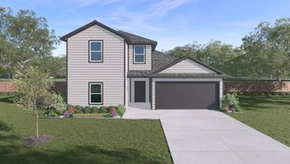 New construction Single-Family house 251 Golden Eagle Blvd, New Waverly, TX 77358 plan Midland - image