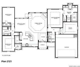 New construction Single-Family house 21254 Jordans Rnch, San Antonio, TX 78264 plan Madison - image