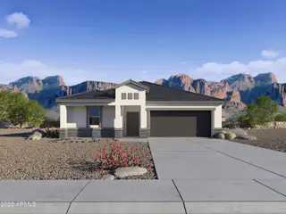 New construction Single-Family house 601 W Bunker Hill St, Florence, AZ 85132 plan Cali - image