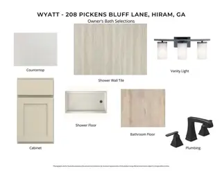 New construction Single-Family house 208 Pickens Bluff Ln, Dallas, GA 30157 plan Wyatt - image