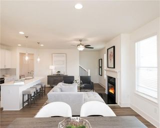 New construction Townhouse house 267 Barracks Wy, Unit 878, Hoschton, GA 30548 plan Holly - image