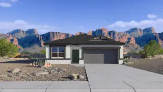New construction Single-Family house 1530 E Fletcher Dr, Casa Grande, AZ 85122 plan Harris - image