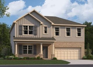 New construction Single-Family house 465 Madison Lakeview Dr, Acworth, GA 30102 Portland- photo