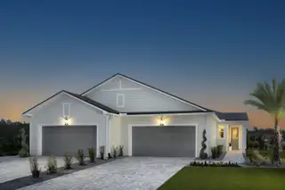 New construction Townhouse house 699 Juniper Hills Dr, St. Johns, FL 32259 plan Hammock - image