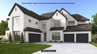 New construction house 130 Oswalt Wy, Liberty Hill, TX 78642 plan 4132W - image