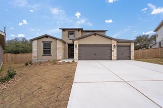 New construction Single-Family house 136 Scenic Hills Cir, Georgetown, TX 78628 plan 2600 - image
