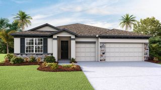 New construction Single-Family house 11389 Curio Dr, Brooksville, FL 34613 plan Camden - image