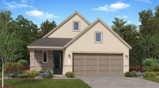 New construction  house 11681 Lazy Oak Creek Dr, Magnolia, TX 77354 plan Cupertino II - image