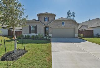 New construction Single-Family house 29901 Amber Brook Dr, Magnolia, TX 77354 plan 4046 Elevation F - image