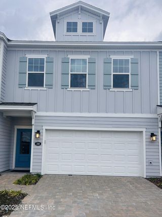 New construction Townhouse house 288 Cherry Elm Dr, St. Augustine, FL 32092 plan Birch - image