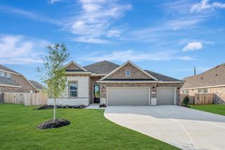 New construction Single-Family house 12106 Upper Meadows Ave, Mont Belvieu, TX 77535 plan Warren - image