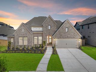 New construction house 19127 Apple Fritter Dr, Manvel, TX 77578 plan Nash - image