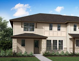 New construction Townhouse house 1501 Roundup Wy, Argyle, TX 76226 Lily- photo