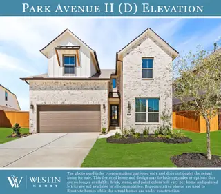 New construction Single-Family house 16719 Barn Swallow Turn Dr, Hockley, TX 77447 plan The Park Avenue II - image