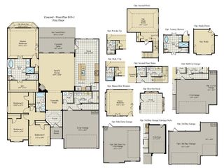 New construction Single-Family house 222 Vineyard, Midlothian, TX 76065 Concord - Front Entry- photo