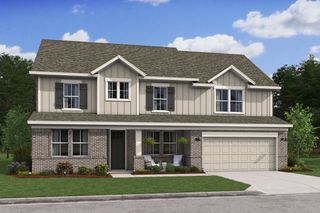 New construction house 11926 Old Fashion Cir, Mont Belvieu, TX 77535 plan Malmo - image