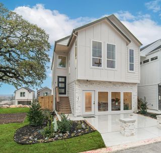 New construction Single-Family house 103 Flora Springs Cv, Liberty Hill, TX 78642 plan Athena - Augustine Collection - image