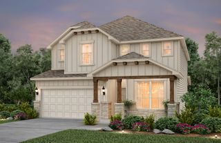 New construction Single-Family house 200 Singing Dove Wy, Liberty Hill, TX 78642 plan Saddlebrook - image
