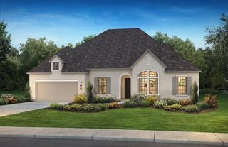 New construction Single-Family house 12945 Whitewater Way, Conroe, TX 77302 Plan 6005 Exterior B- photo