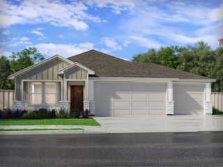 New construction Single-Family house 301 Gristmill Rd, Burnet, TX 78611 plan The Callaghan (830) - image