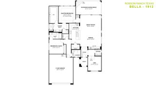 New construction Single-Family house 11300 Iron Bark Dr, Denton, TX 76207 plan Bella - image