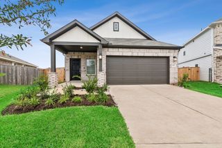 New construction house 628 Roaring Falls Dr, Willis, TX 77378 plan Gardenia - Smart Series - image