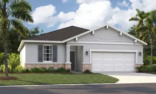 New construction Single-Family house 1885 Shadow Box Bnd, St. Cloud, FL 34771 plan Portland - image
