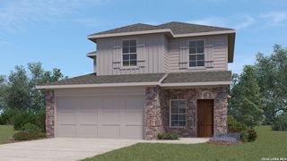 New construction  house 5931 Granite Quarry, San Antonio, TX 78222 plan The Hanna - image