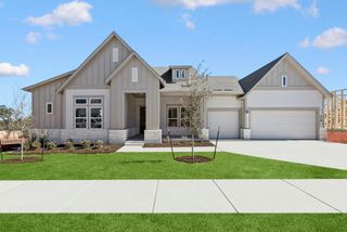 New construction Single-Family house 318 Silver Sage Ct, Dripping Springs, TX 78620 plan The Highcrest - image