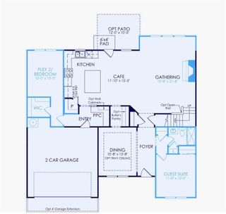 New construction Single-Family house 4845 Rosarian Dr, Cumming, GA 30040 plan Wingate - image